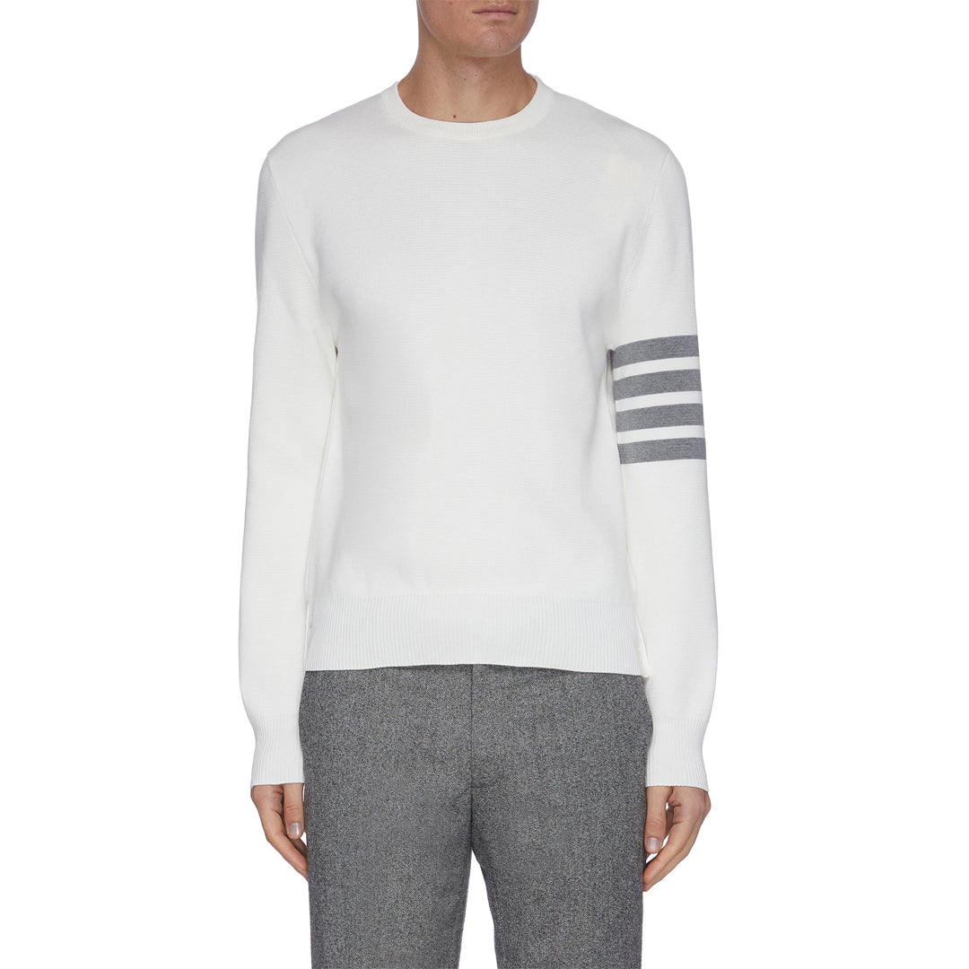 Thom BrowneMerino Wool Crew Neck Pullover