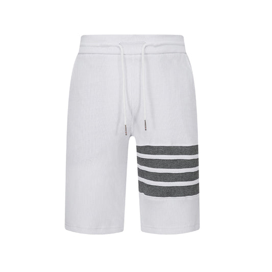 Thom BrowneMen's Sports Shorts - 100% Cotton Made in Japan with 4-Bar Detail