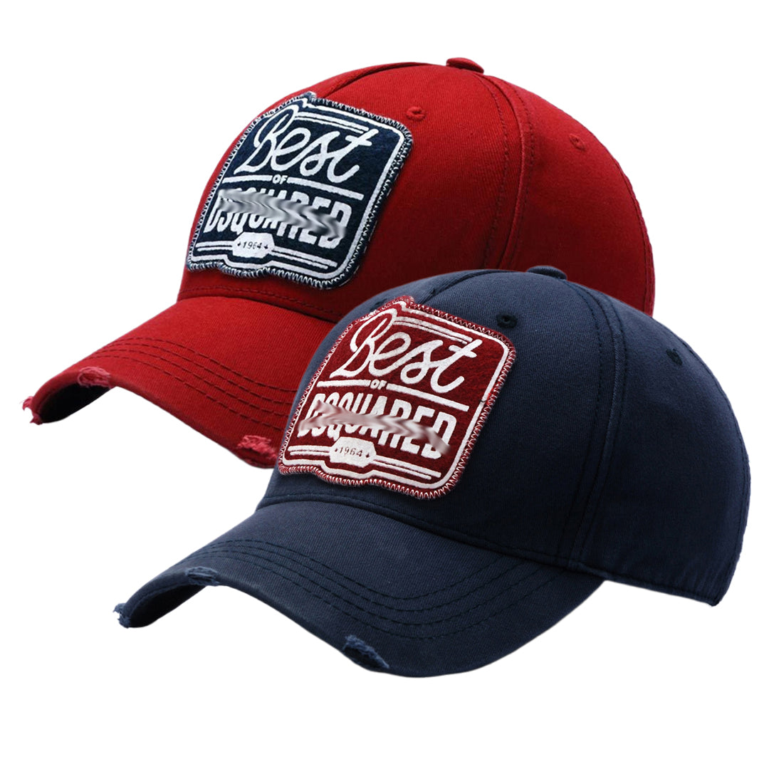 DSQ2 Premium Baseball Cap - Classic Adjustable Cotton Hat for Men & Women
