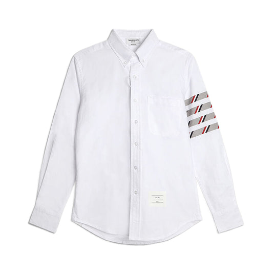 Thom BrowneClassic 4-Bar Casual Oxford Elastic Shirt