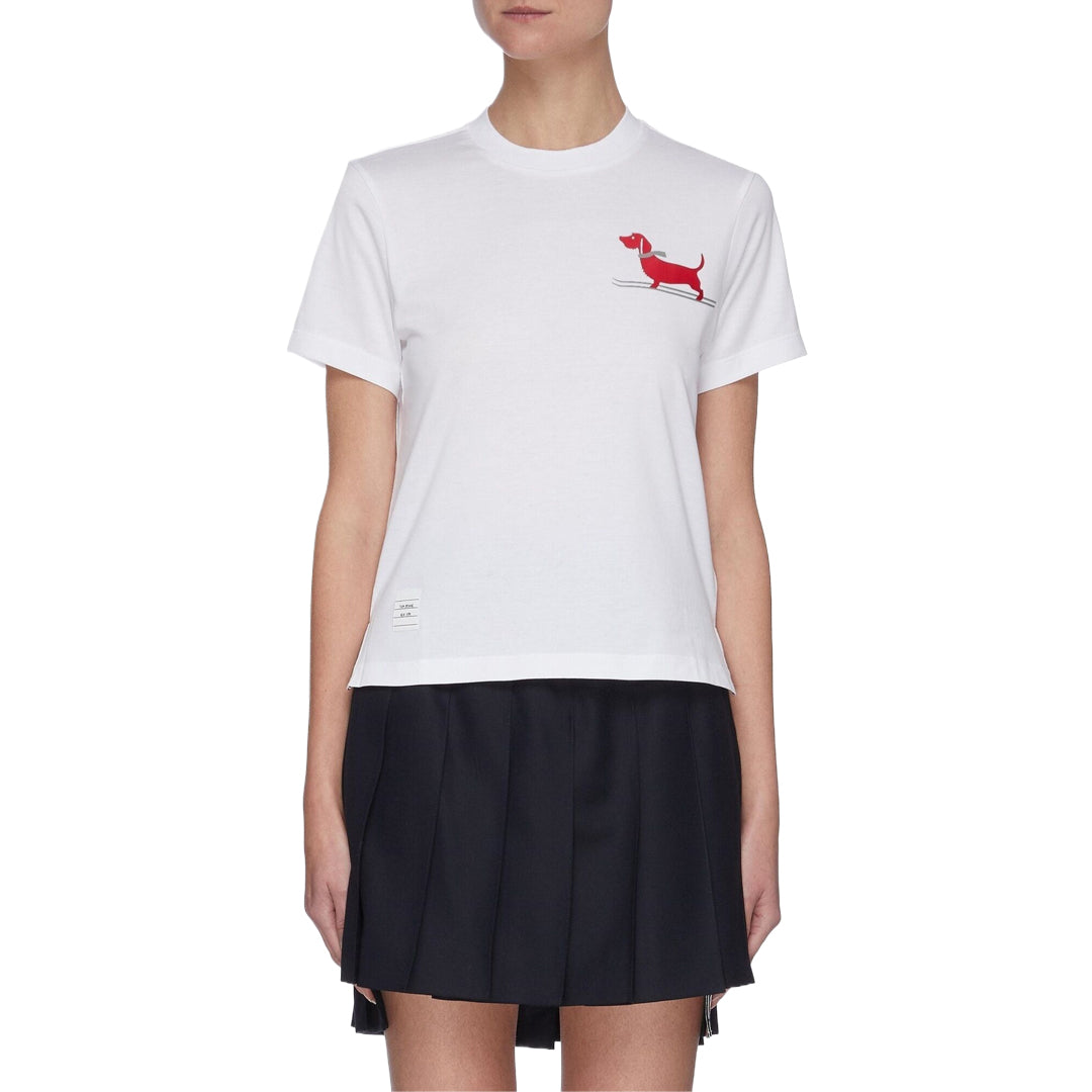 Thom BrowneSki Dog Print T-shirt