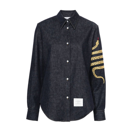 Snake Year Limited Edition 4-Bar Shirt - Made in Japan