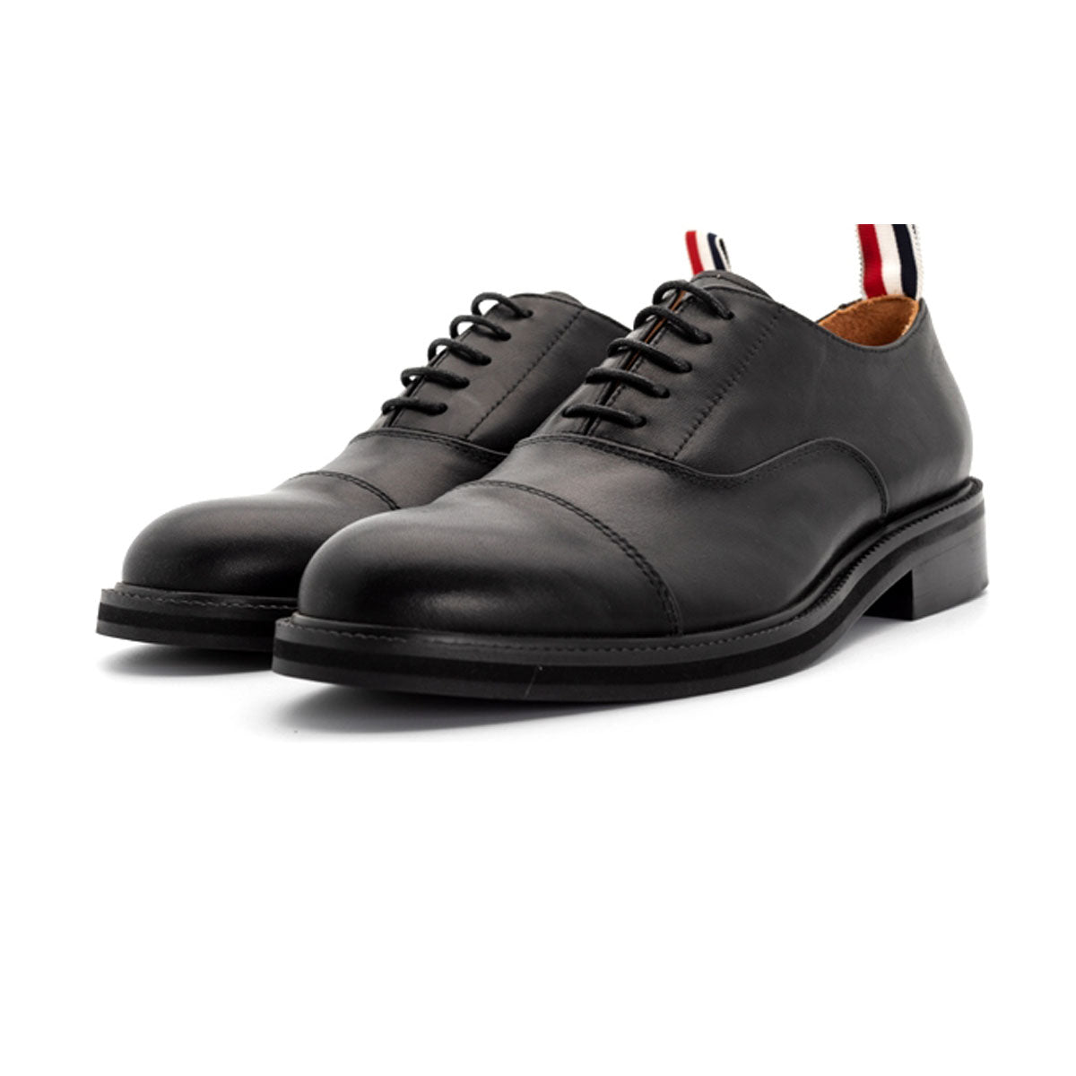Thom BrowneMen's Premium Business Leather Shoes with Grosgrain Buckle - Professional Excellence