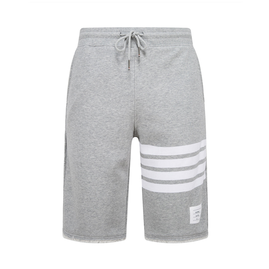Thom BrowneMen's Sports Shorts - 100% Cotton Made in Japan with 4-Bar Detail