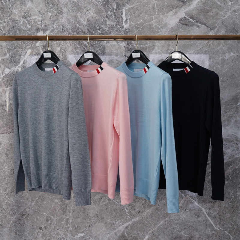 Thom BrowneClassic V-Neck Knitted Cardigan Sweater