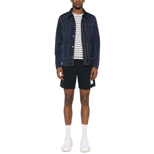 Thom BrownePremium Cotton Hooded Jacket | 95% Cotton | 2-Way Zip