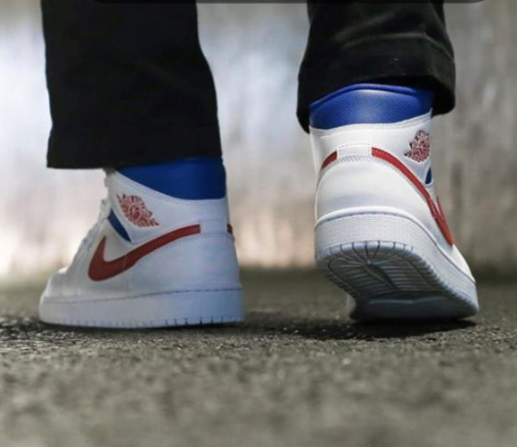 Air Jordan 1 Mid-Top Sneakers (Men's & Women's)