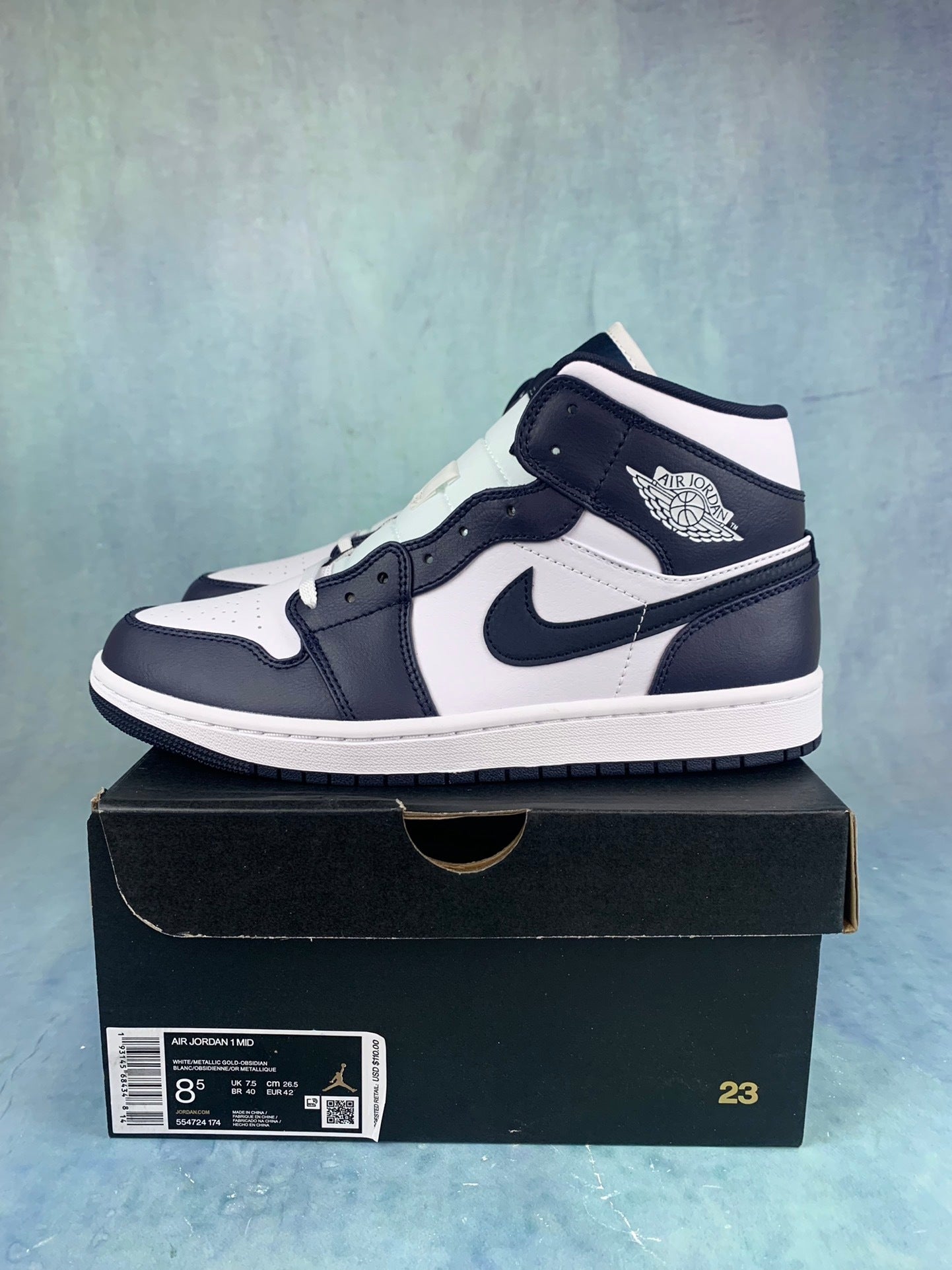 Air Jordan 1 Mid-Top Sneakers (Men's & Women's)