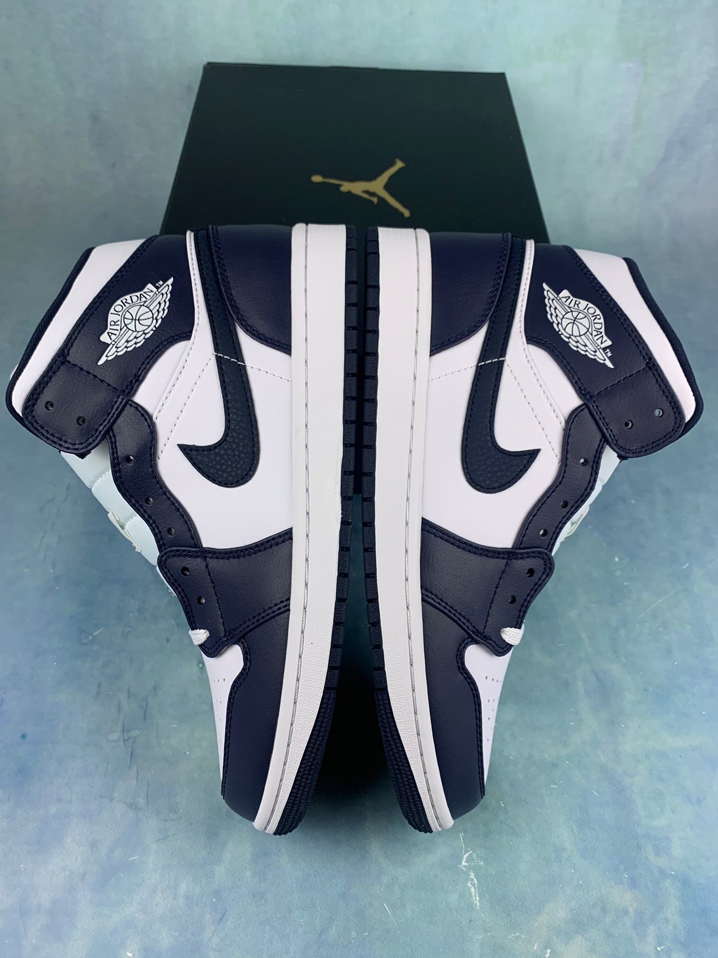 Air Jordan 1 Mid-Top Sneakers (Men's & Women's)