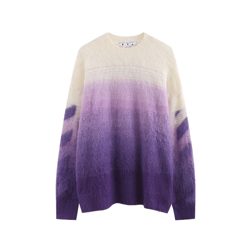 OFF-Whlte Intarsia Knit Sweater#3