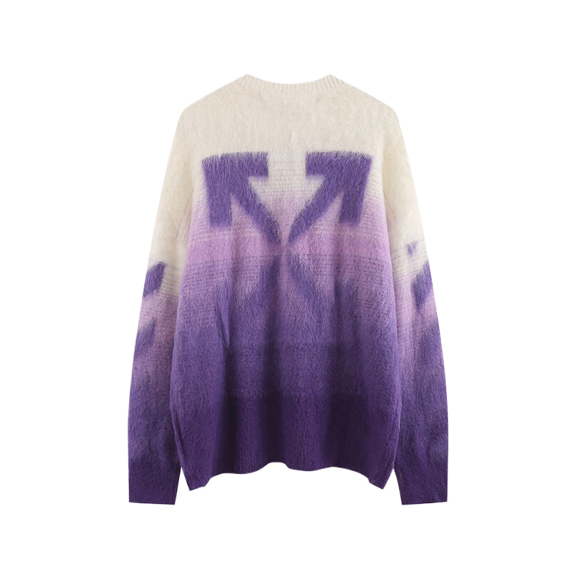 OFF-Whlte Intarsia Knit Sweater#3