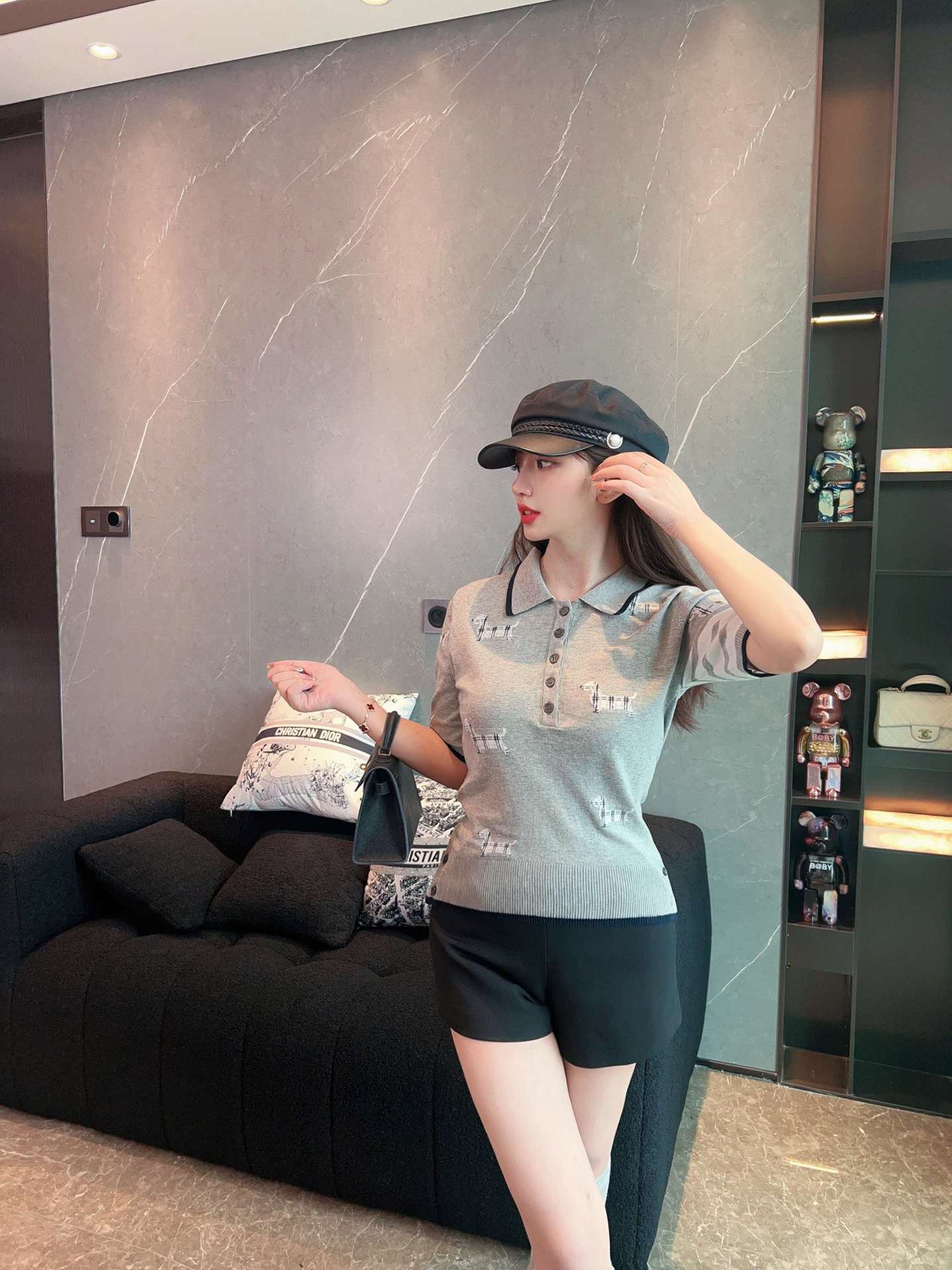 2025  Knitted T-shirt