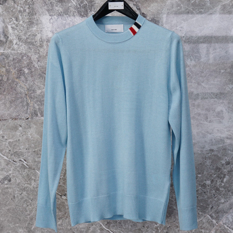 Thom BrowneClassic V-Neck Knitted Cardigan Sweater