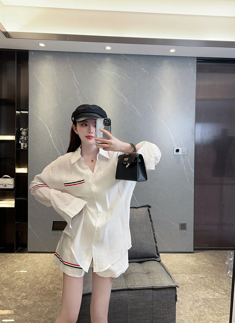 Thom BrowneSun protection clothing set