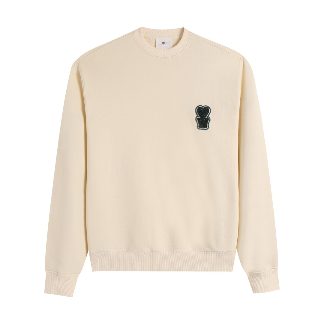 AMI PARIS cotton hoodie