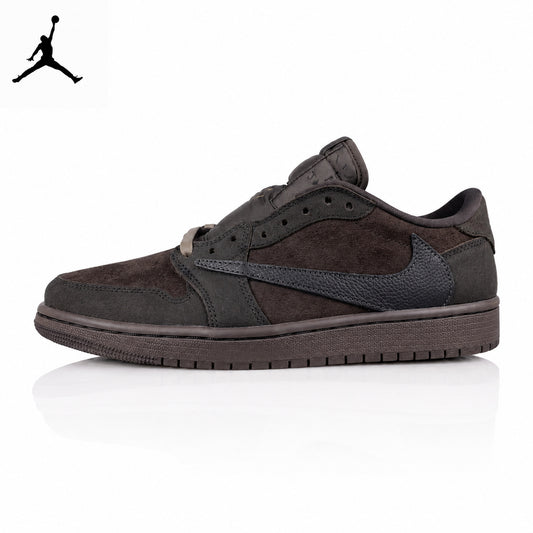Air Jordan 1 Low "Velvet Brown" Black-Brown DM7866-202