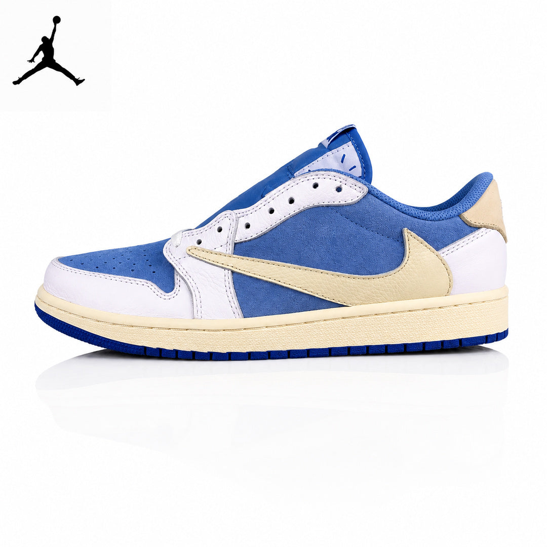 Air Jordan 1 Low White/Treasure Blue DM7866-134