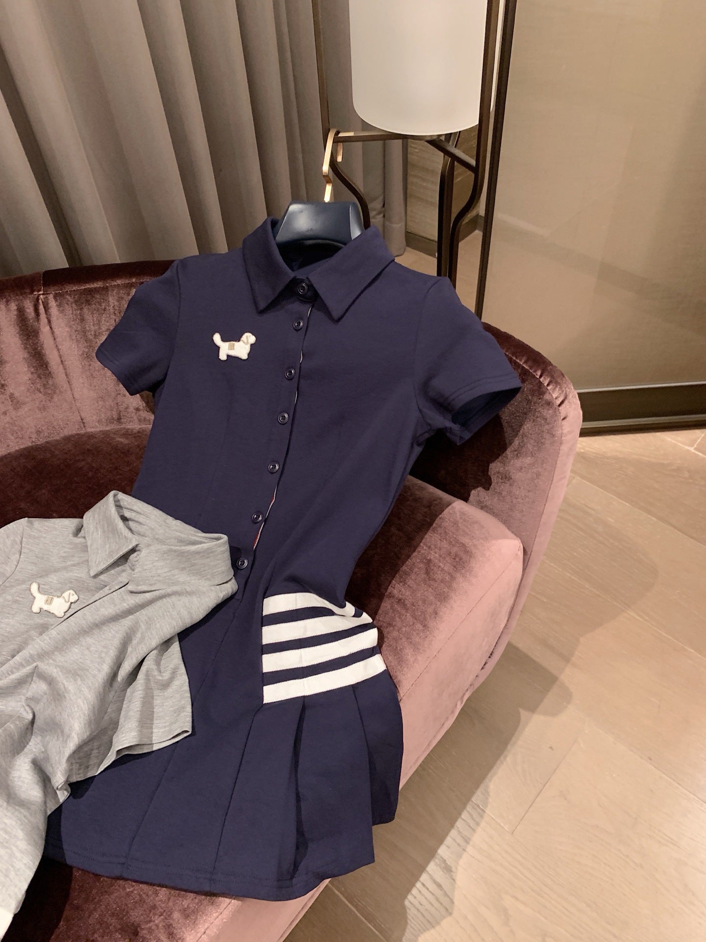 2025 POLO Neck Dress