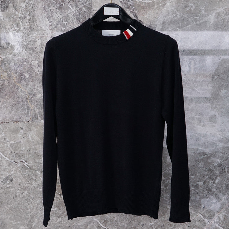 Thom BrowneClassic V-Neck Knitted Cardigan Sweater