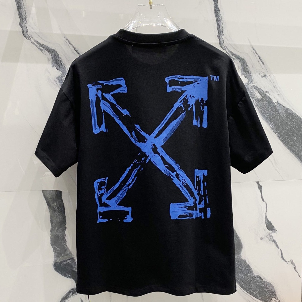 OFF-WHITEArrow Logo Cotton T-Shirt - Tri-Color Edition