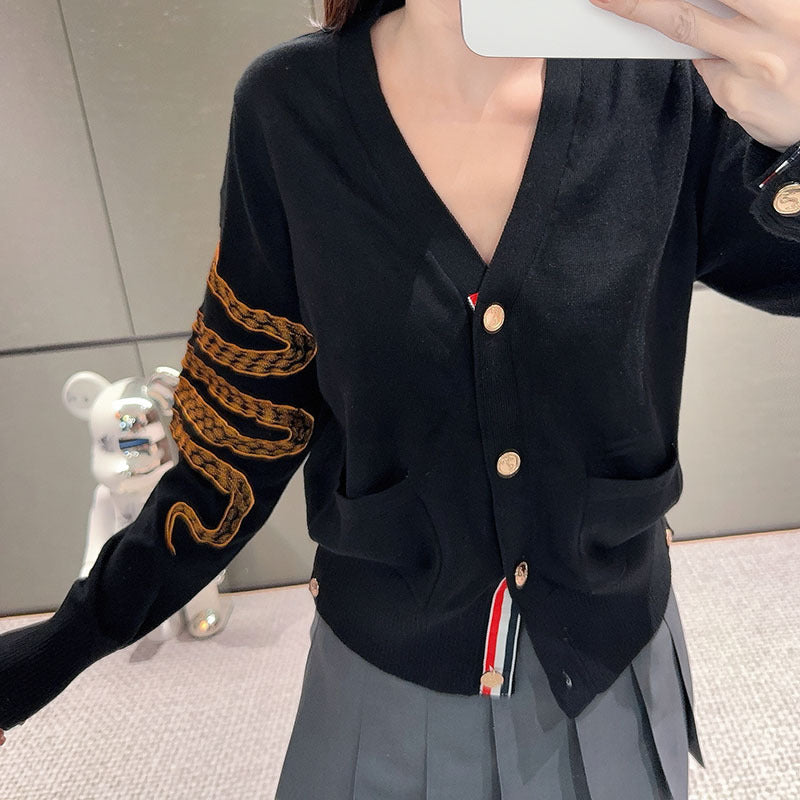 2025 Snake cardigan