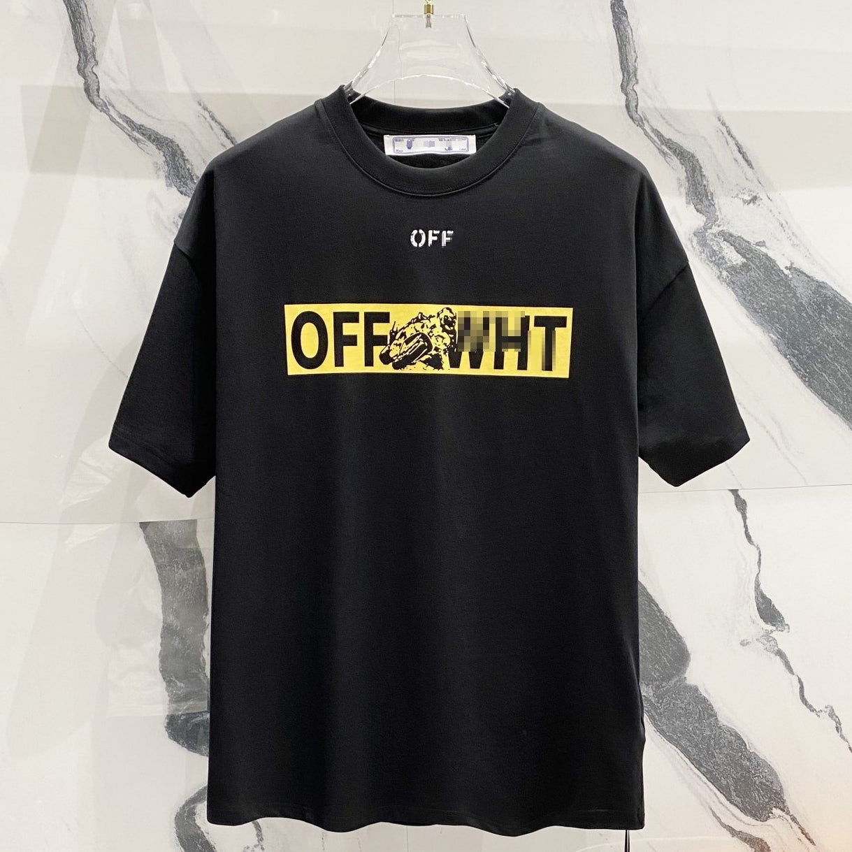 OFF-WHITEArrow Logo Cotton T-Shirt - Vibrant Color Collection