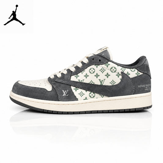 Air Jordan 1 Low LV Collaboration White/Grey SJ2068-261