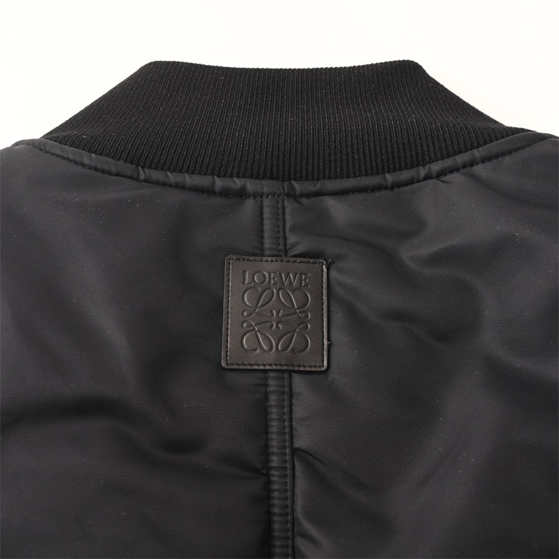 LOEWE Hook-Fastening Pilot Cotton Jacket