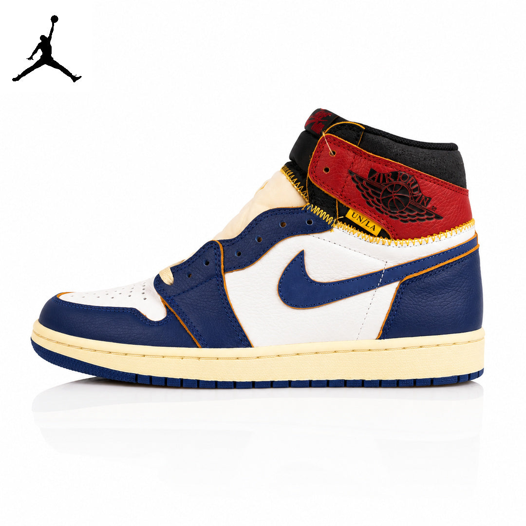 Air Jordan 1 High UN Blue/White Color-Block BV1300-146