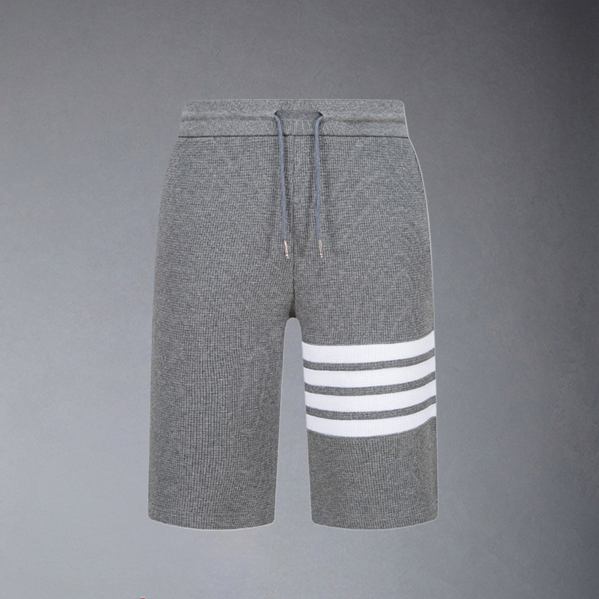 Thom BrowneMen's Sports Shorts - 100% Cotton Made in Japan with 4-Bar Detail