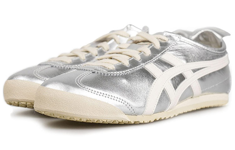 Onitsuka Tiger Mexico 66 Silver Off White - Image 3