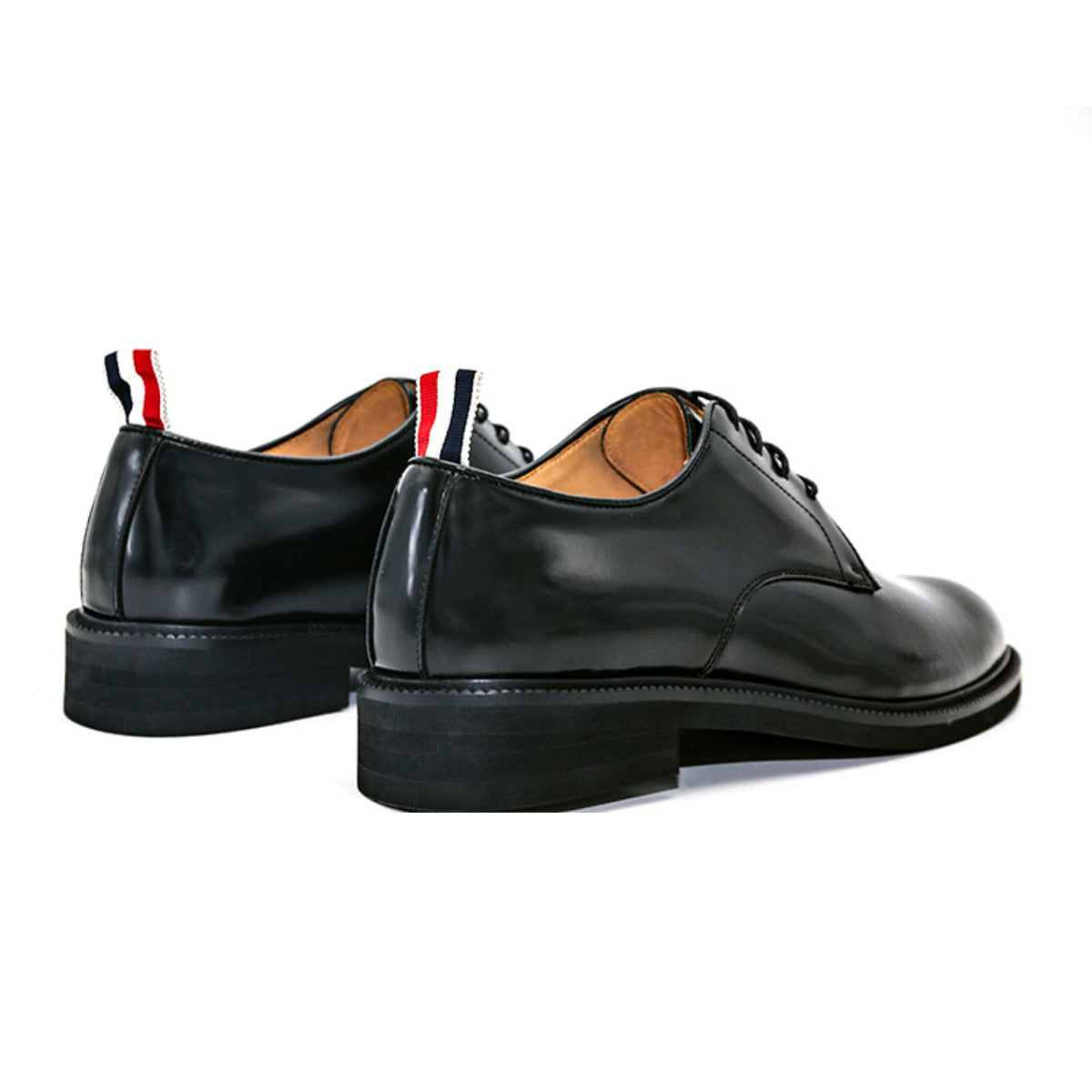 Thom BrowneMen's Premium Business Leather Shoes with Grosgrain Buckle - Refined Elegance