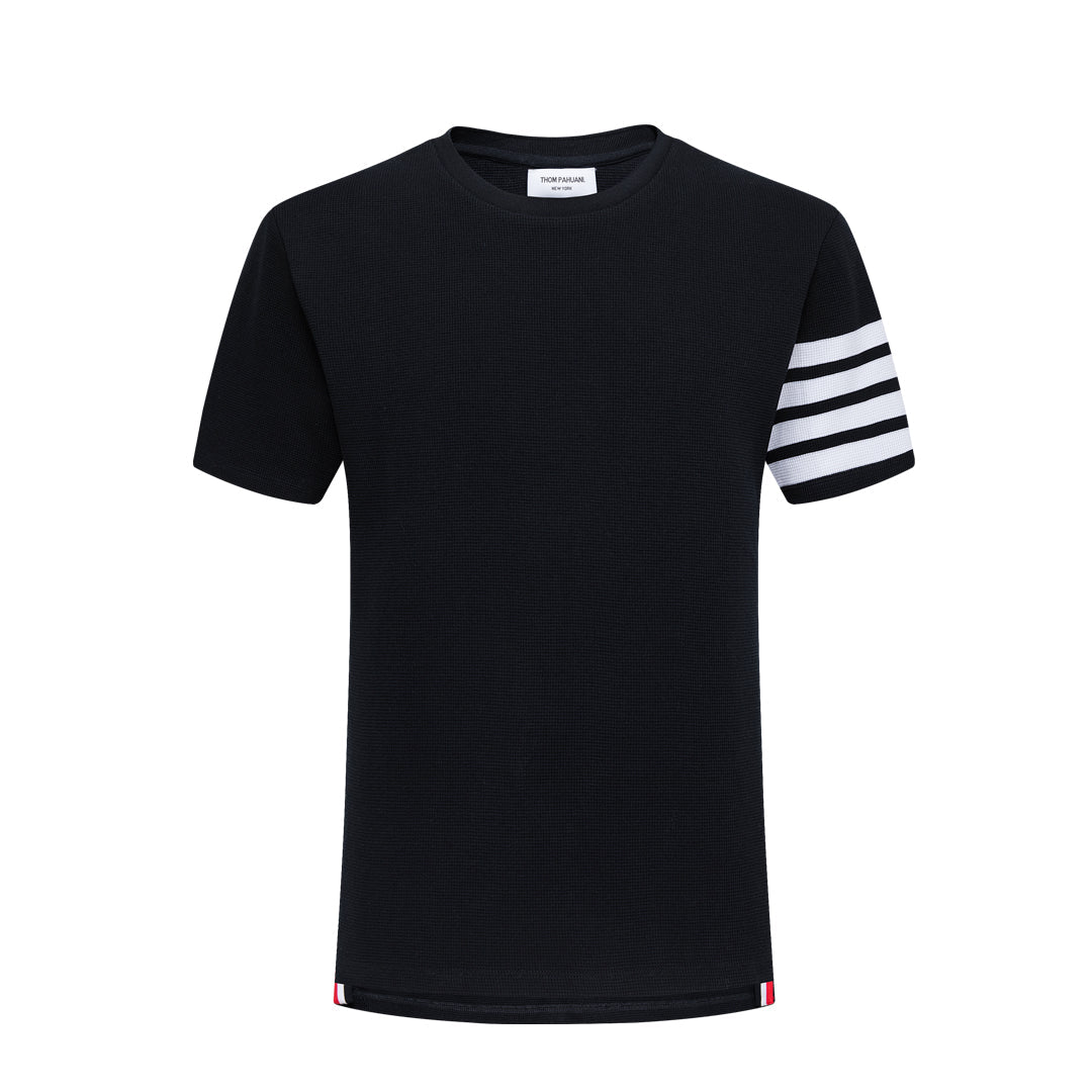 Thom BrowneClassic Solid Color T-Shirt - Premium Cotton Tee