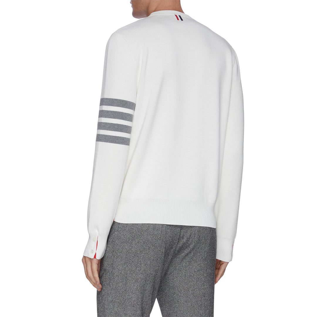 Thom BrowneMerino Wool Crew Neck Pullover
