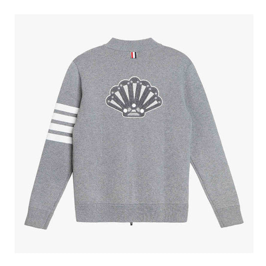 Thom Browne 4-Bar Shell Print Jacket
