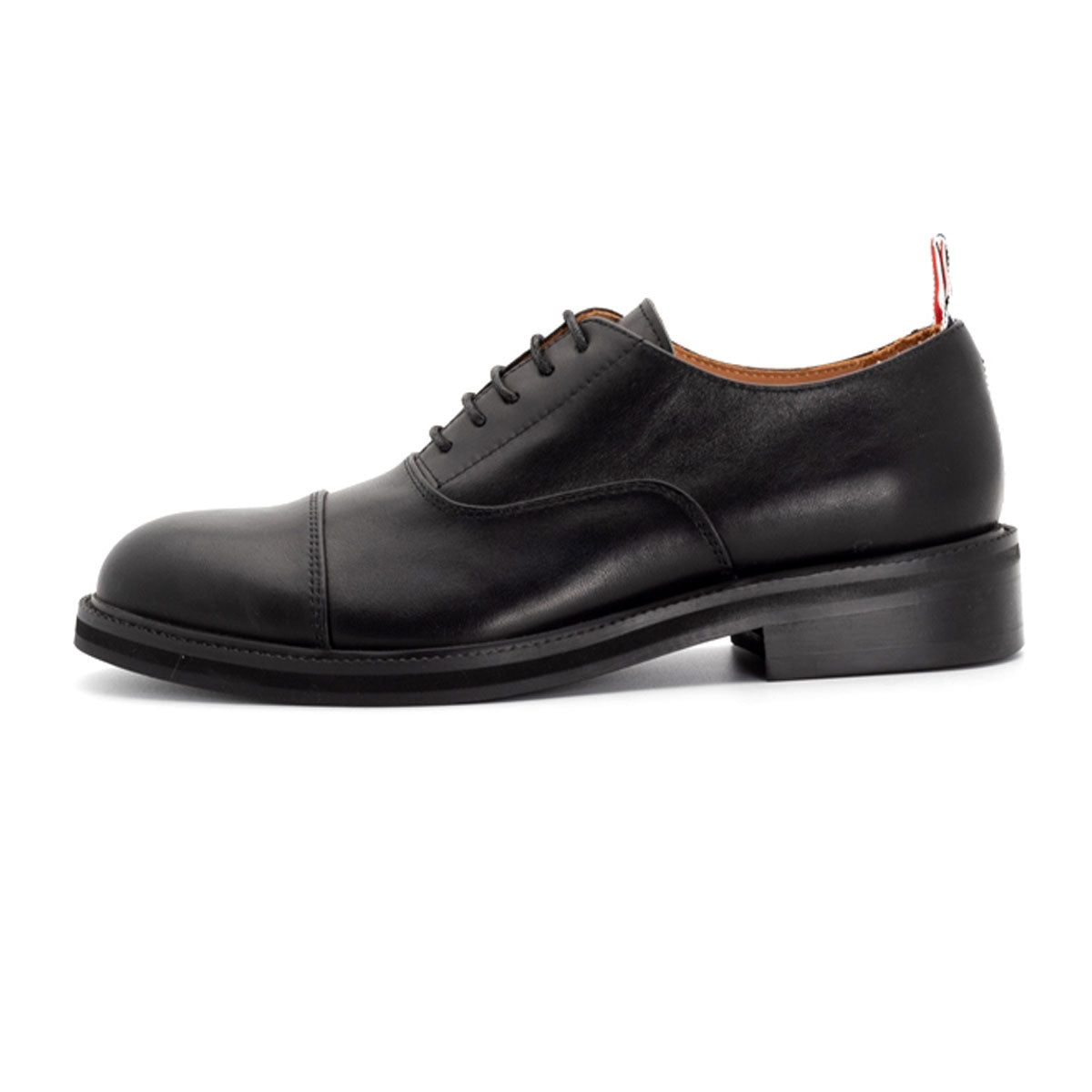 Thom BrowneMen's Premium Business Leather Shoes with Grosgrain Buckle - Professional Excellence