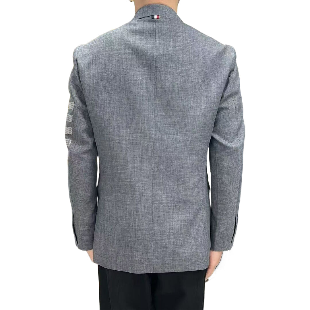 Men's 4-Bar Suit Jacket with Signature Grosgrain Detail