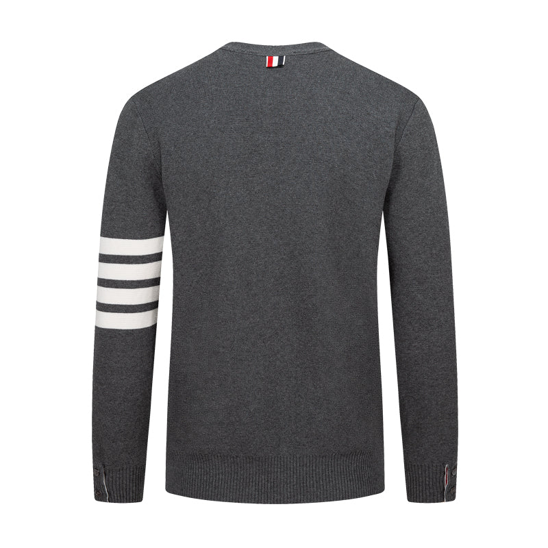 Thom BrowneMerino Wool Crew Neck Pullover