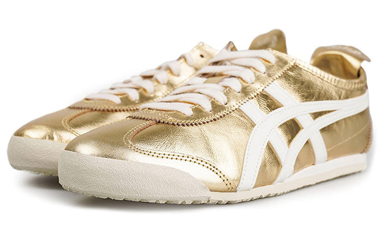 Onitsuka Tiger Mexico 66 Gold Sneakers - Image 4