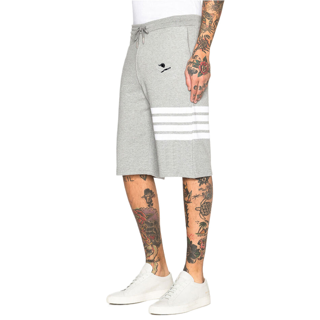 Thom BrowneMen's Sports Shorts - 100% Cotton Made in Japan with 4-Bar Detail