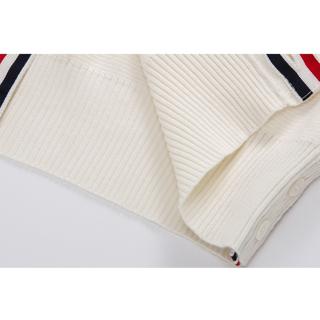 Thom BrowneMerino Wool Crew Neck Pullover