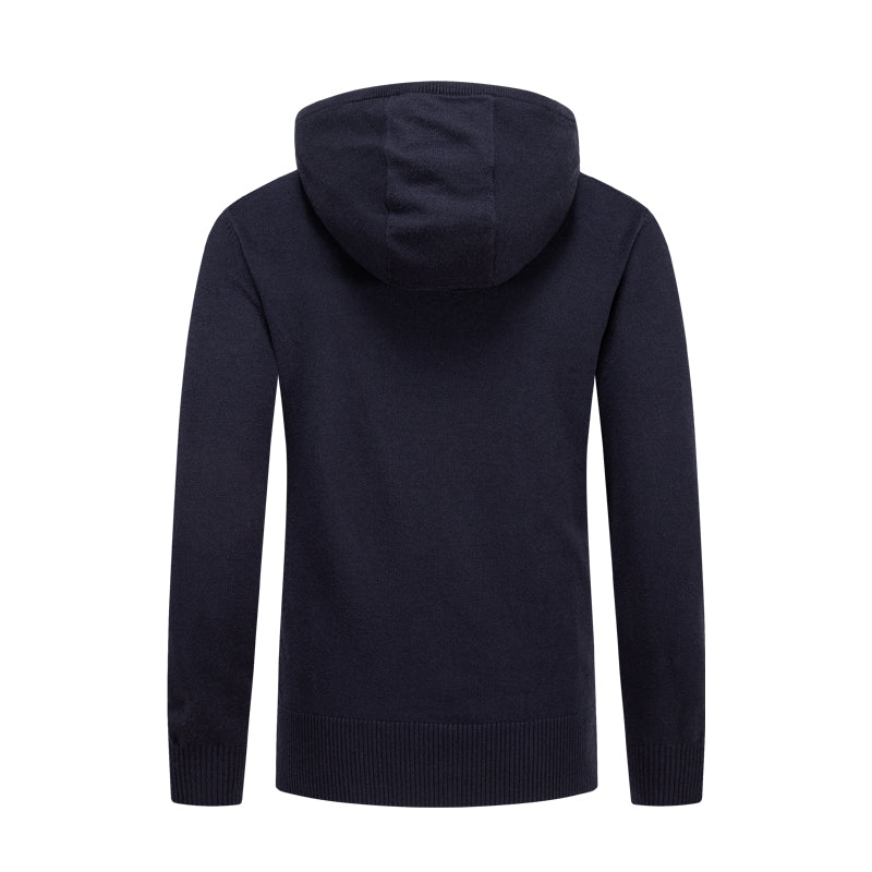 Thom Browne Knitted Zip-Up Hoodie