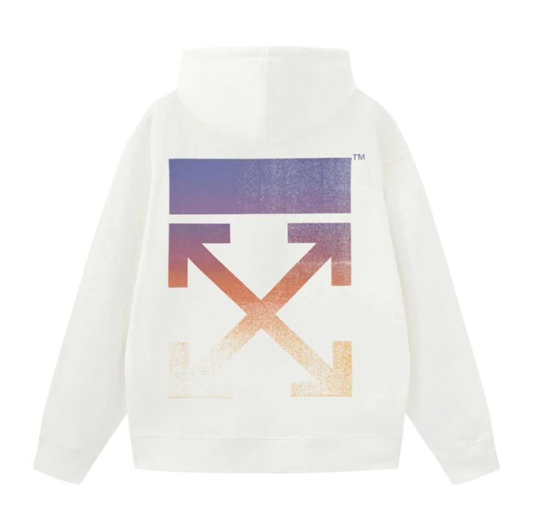 OFF-WHITELogo Print Oversized Hoodie – 100% Cotton