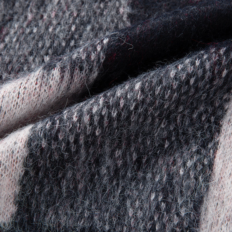 Thom BrowneMen's Classic Zip-Up Hooded Sweater with Drawstring