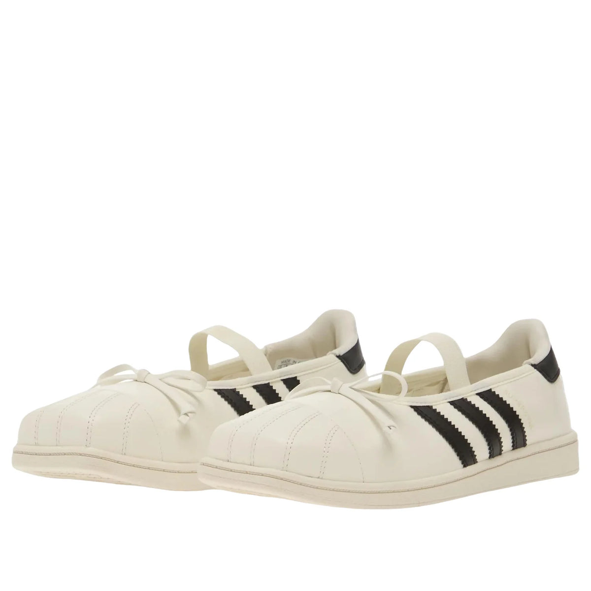 (WMNS) adidas × Jennie Superstar Square Ballet 'White Black' LB3786