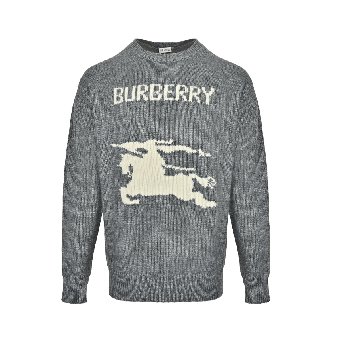 Burberry Jacquard Knit Sweater