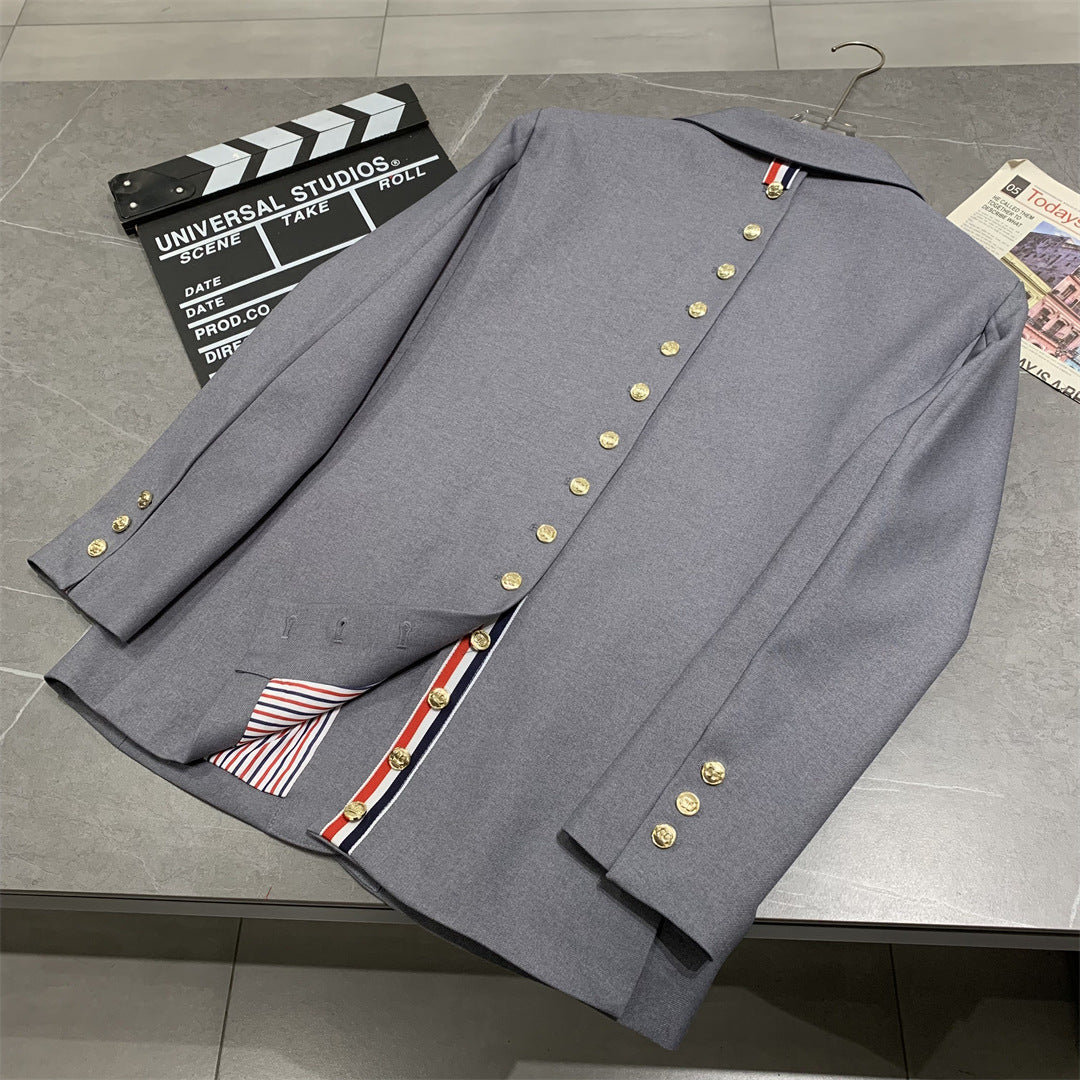 Women's Cotton Suit - Metal Button Front | Japanese Made