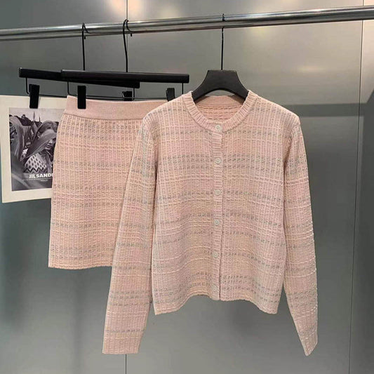 2025 Wool skirt suit