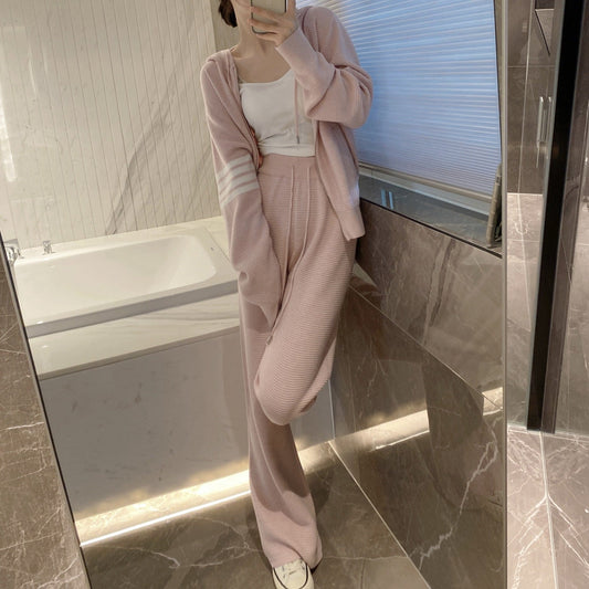 2025 Hoodie + wide-leg pants set