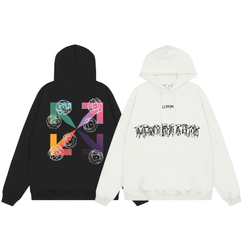 OFF-WHITEArrow Logo Oversized Sports Sweatshirt